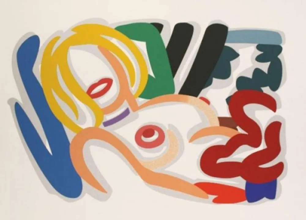 Screenprint Wesselmann - Big Blonde with Choker