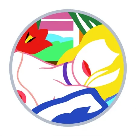 Screenprint Wesselmann - Blonde Vivienne