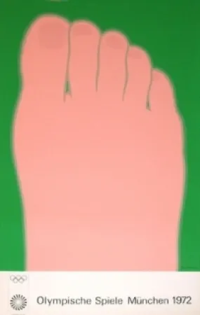 Screenprint Wesselmann - Jeux Olympiques de Munich 1972