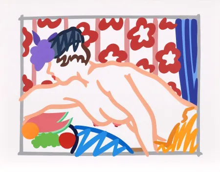 Screenprint Wesselmann - Judy Reaching Over Table