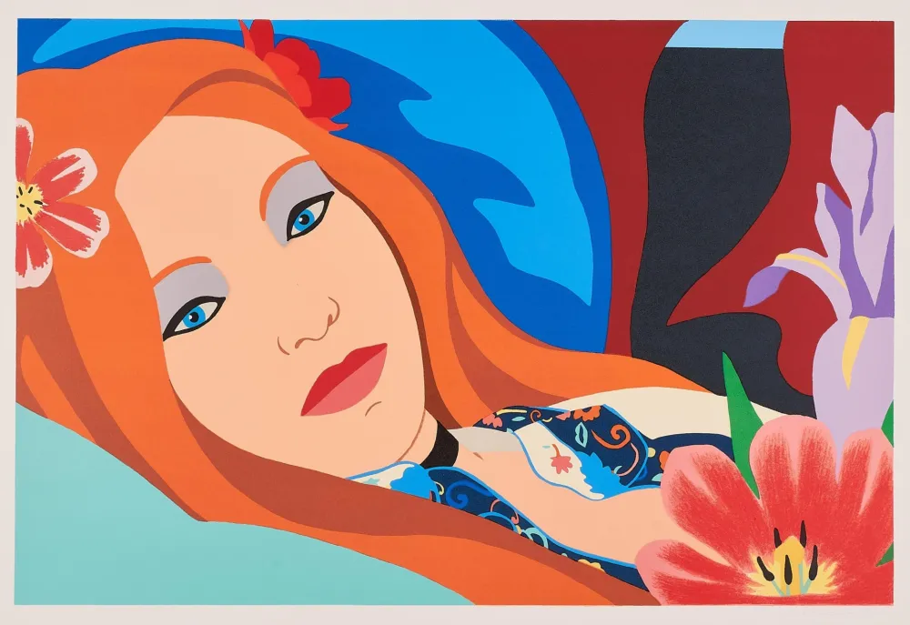 Lithograph Wesselmann - Lulu