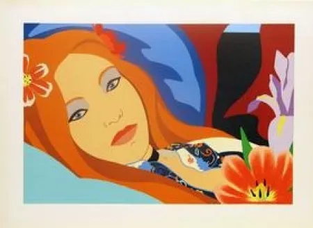 Lithograph Wesselmann - Lulu
