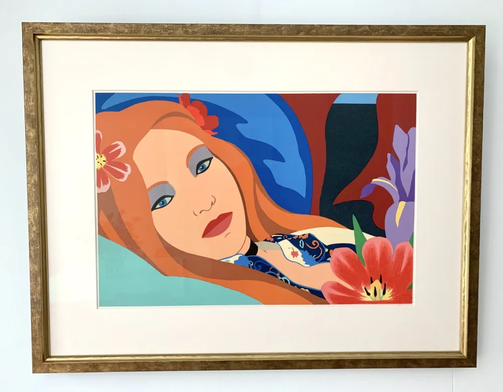 Lithograph Wesselmann - Lulu