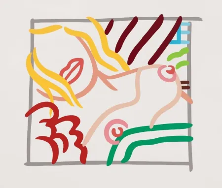 Screenprint Wesselmann - New Bedroom Blonde Doodle