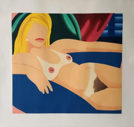 Aquatint Wesselmann - Nude