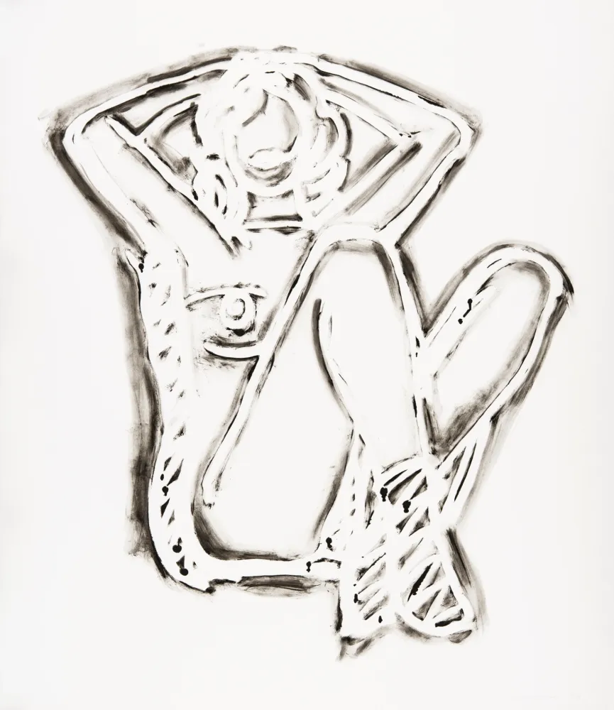 Lithograph Wesselmann - Rosemary Sitting Straight Up