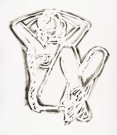 Lithograph Wesselmann - Rosemary Sitting Straight Up