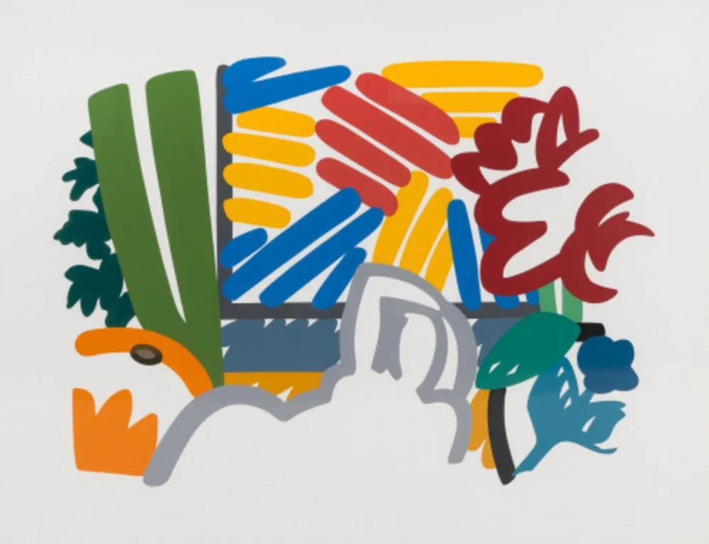 Screenprint Wesselmann - Still Life with Matisse and Johns