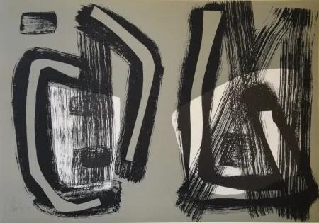 Lithograph Winter - Untitled