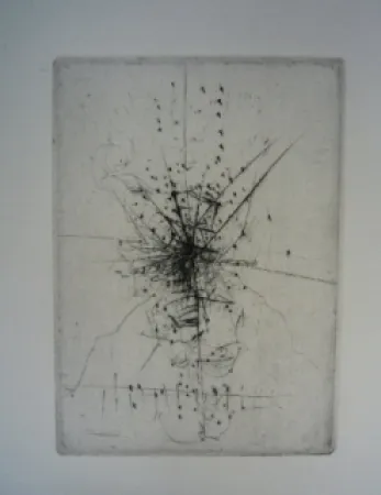 Etching Wols - Etoile