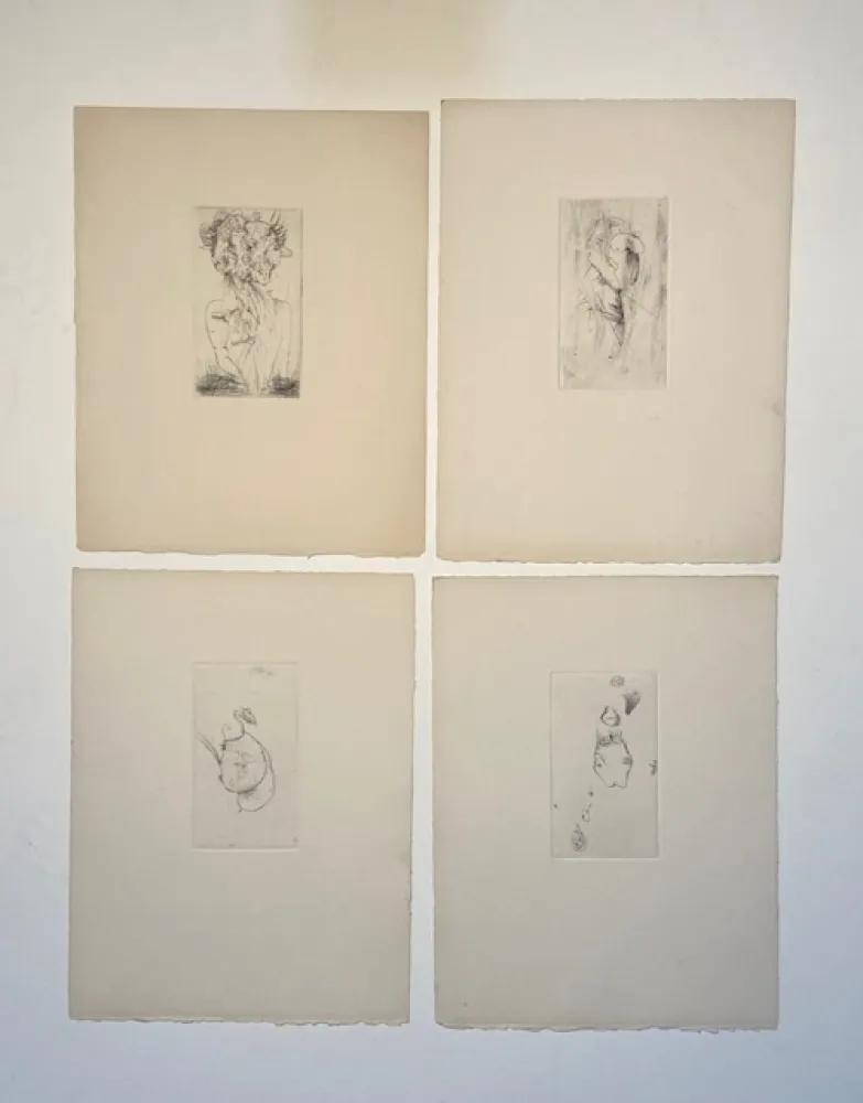 Drypoint Wols - Visages