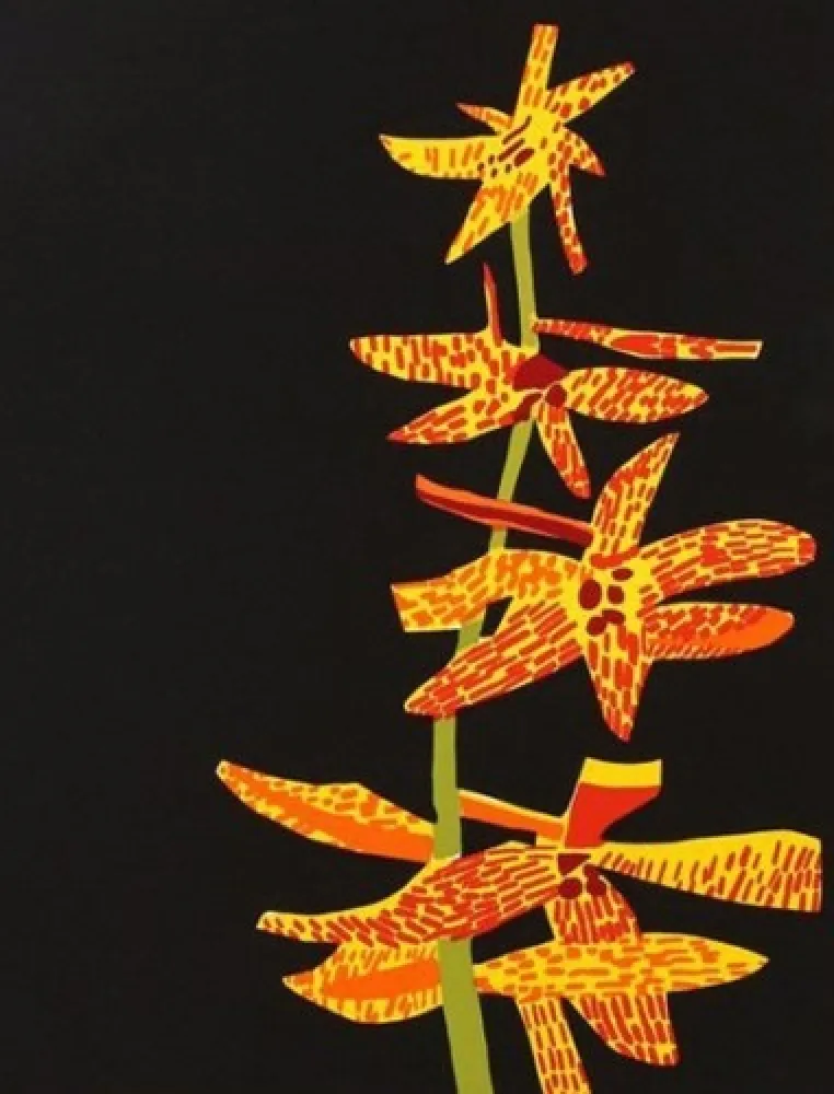 Screenprint Wood - Untitled