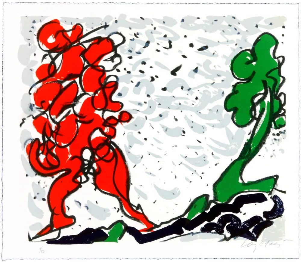 Lithograph Wyckaert - Epistle to the earl of Burlington 7