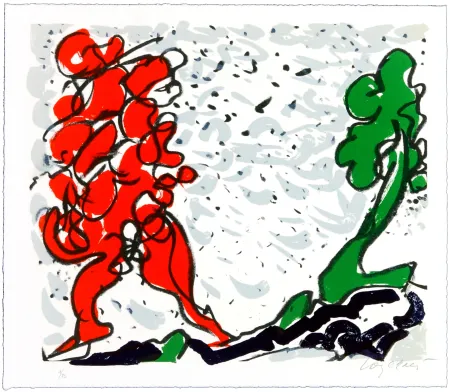 Lithograph Wyckaert - Epistle to the earl of Burlington 7