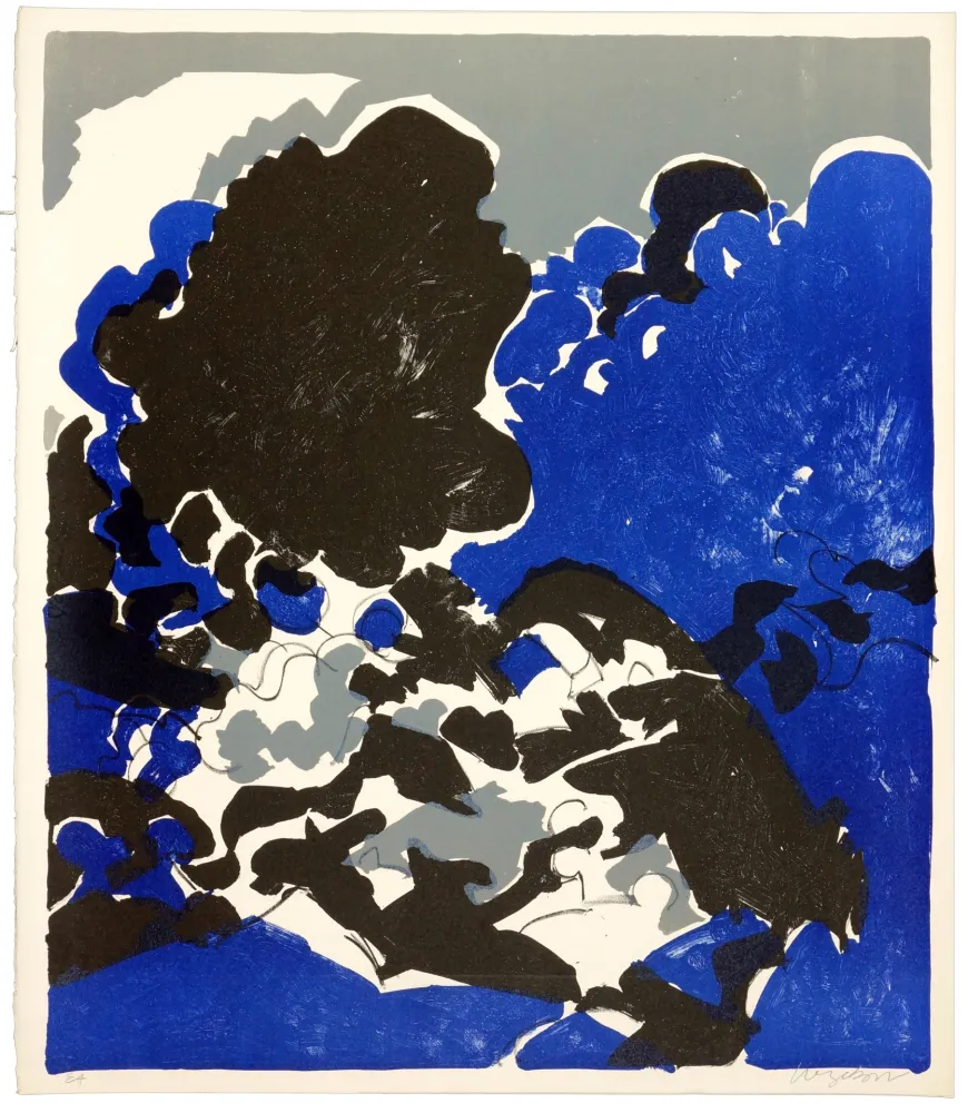 Lithograph Wyckaert - Fureur et mystère