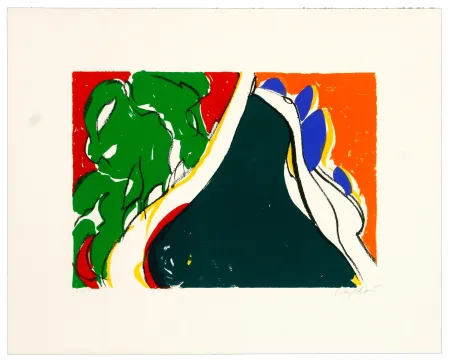 Lithograph Wyckaert - Le portrait