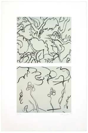 Lithograph Wyckaert - Pour 