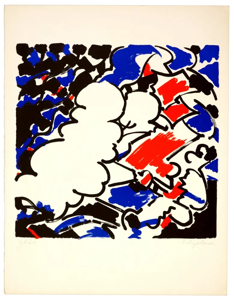 Lithograph Wyckaert - Sans titre