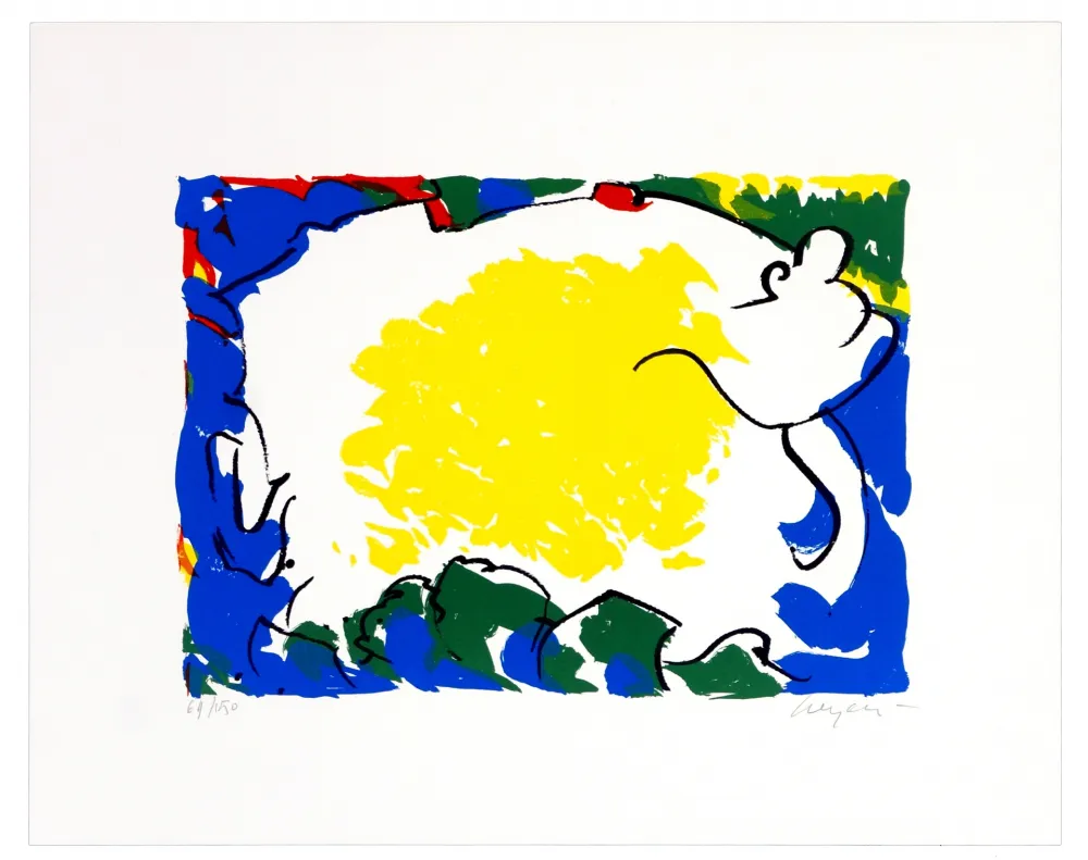 Lithograph Wyckaert - Sans titre