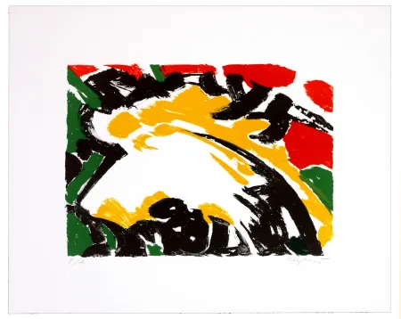 Lithograph Wyckaert - Sans Titre