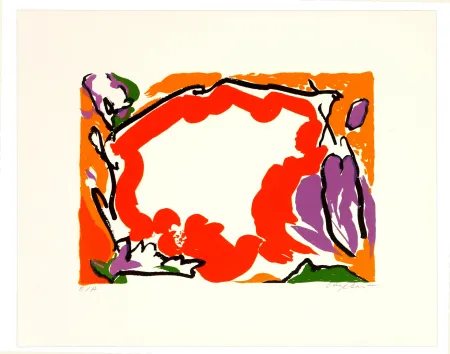 Lithograph Wyckaert - Sans titre