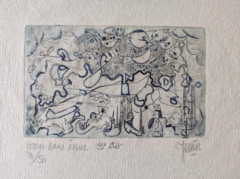Drypoint Yersin - Voies sans issue 