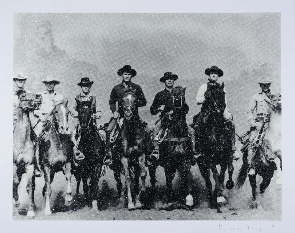 Screenprint Young - Magnificent Seven
