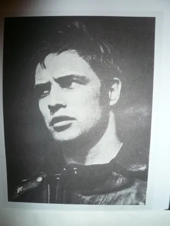 Screenprint Young - Marlon Brando