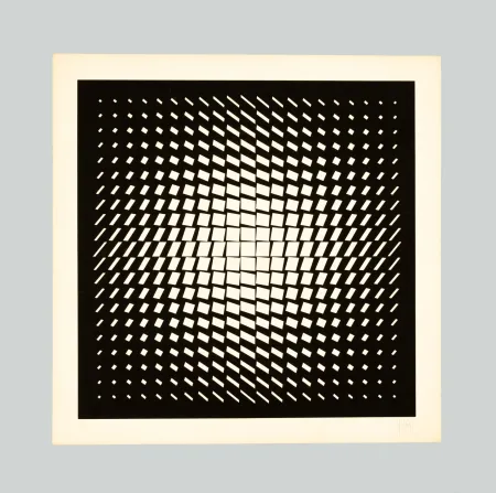 Screenprint Yvaral - Composition