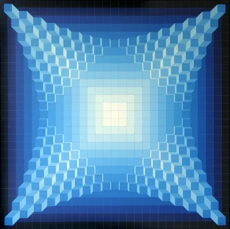 No Technical Yvaral - Structure Cubique Quadri B