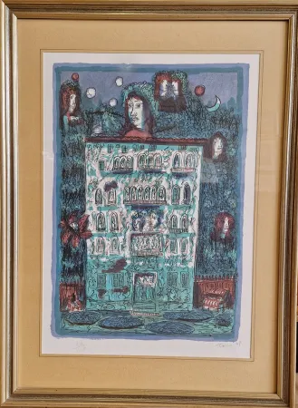 Lithograph Zancanaro - Composizione