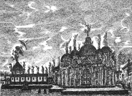 Engraving Zancanaro - La Salute