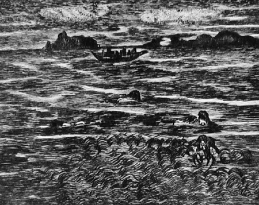 Etching Zancanaro - Senza titolo