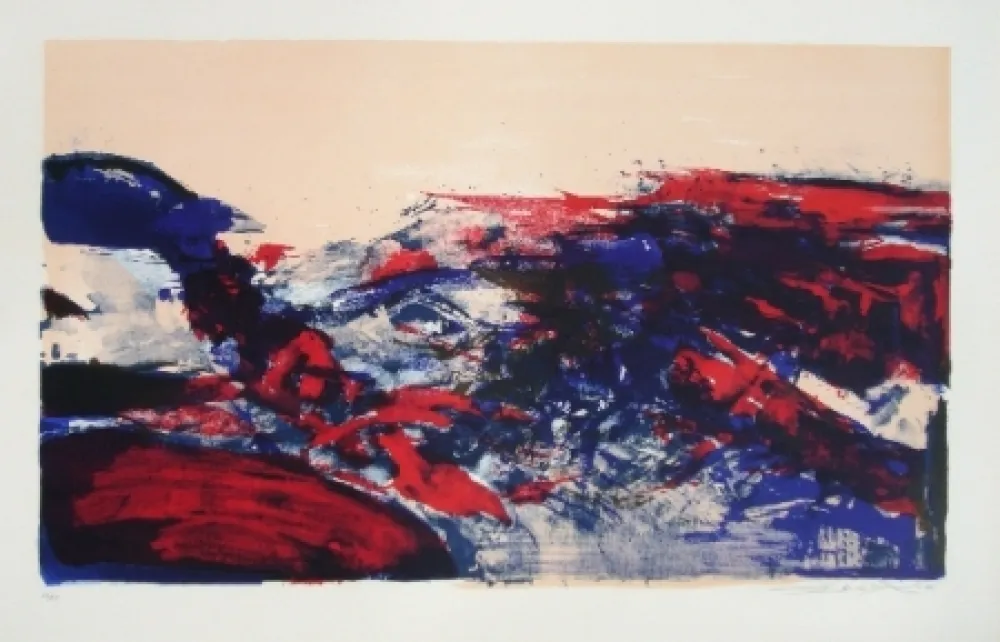 Lithograph Zao - A la gloire de l'image 274