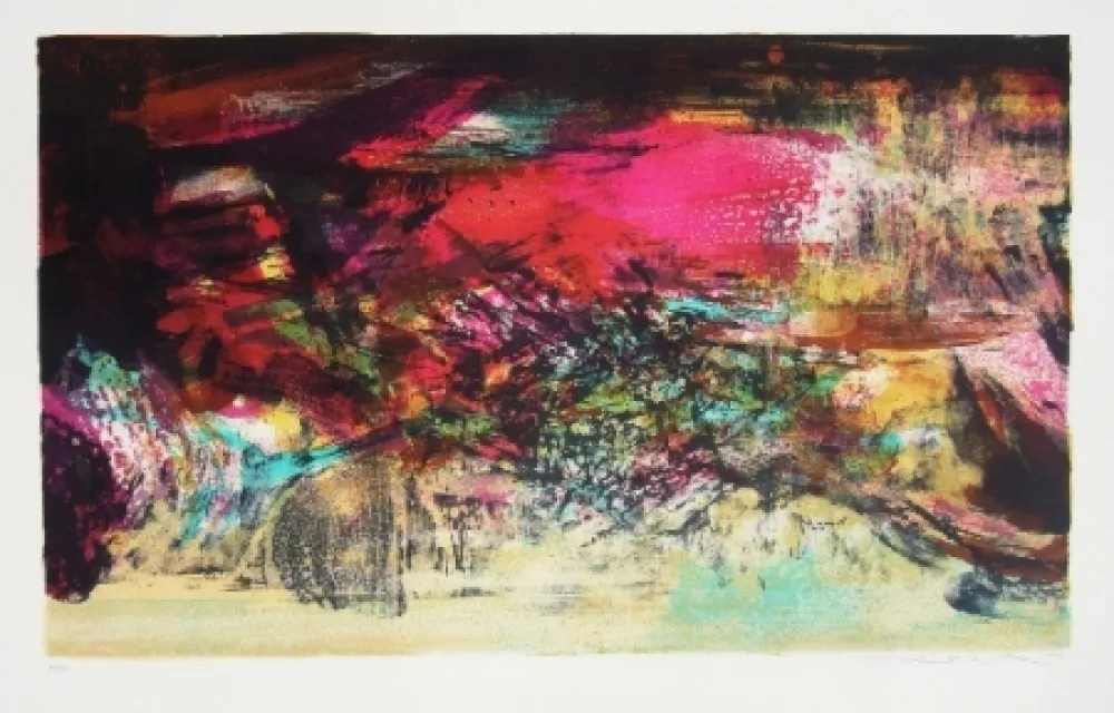 Lithograph Zao - A la gloire de l'image 276