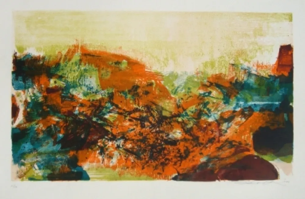 Lithograph Zao - A la gloire de l'image 278