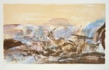 Lithograph Zao - A la gloire de l'image 280