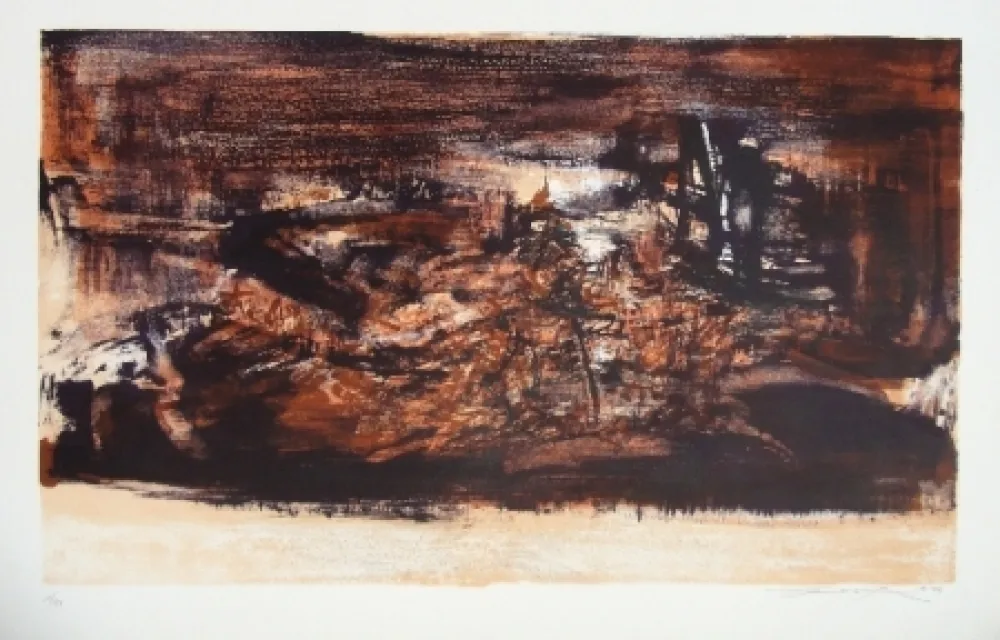 Lithograph Zao - A la gloire de l'image 282