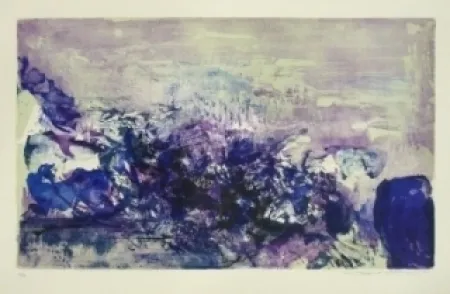 Lithograph Zao - A la gloire de l'image 85