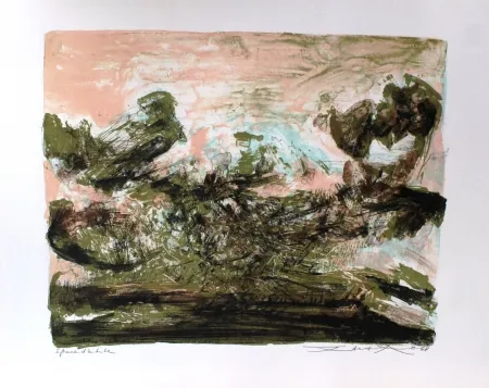 Lithograph Zao - Agerup 185