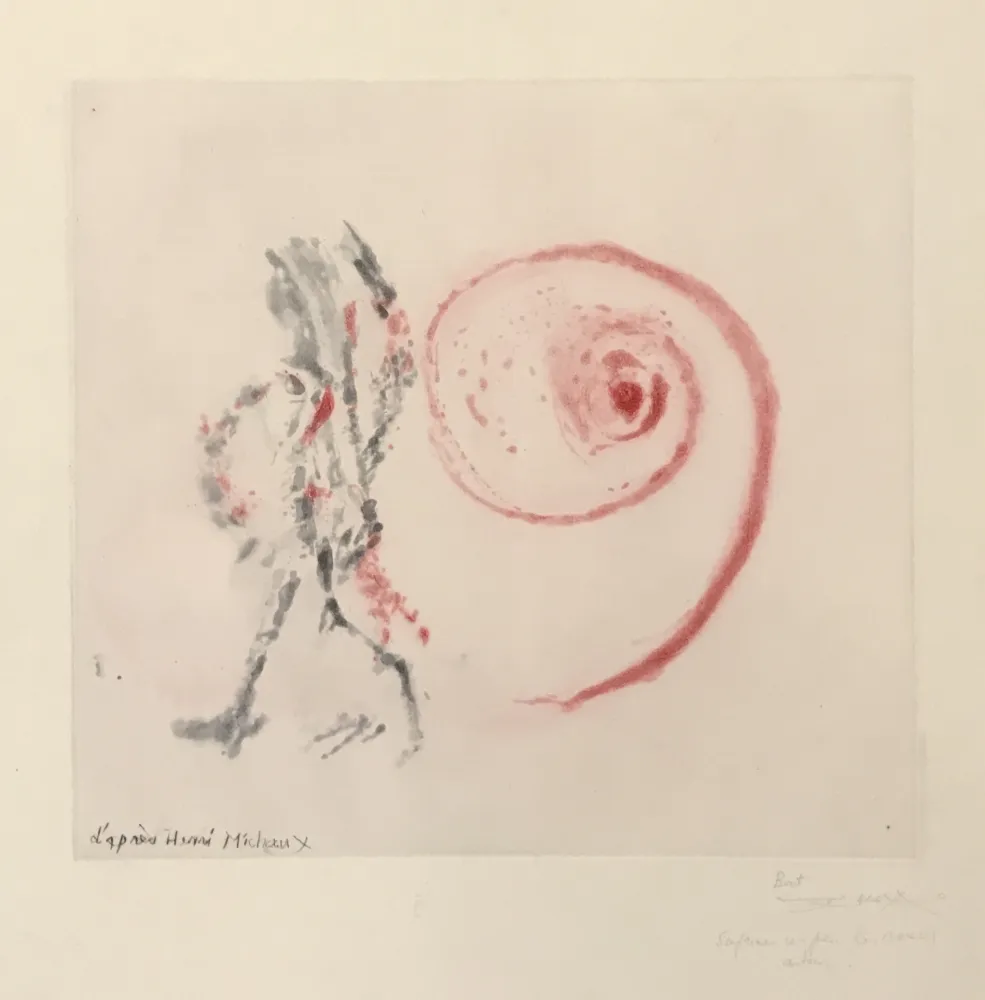 Etching And Aquatint Zao - Annonciation and Moments (380)