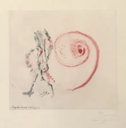 Etching And Aquatint Zao - Annonciation and Moments (380)