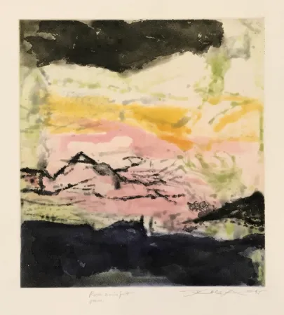 Etching And Aquatint Zao - Annonciation and Moments (386)