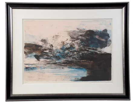 Lithograph Zao - Composition 207
