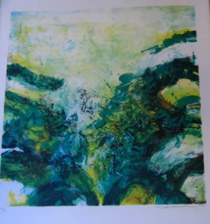 Lithograph Zao - COMPOSITION 