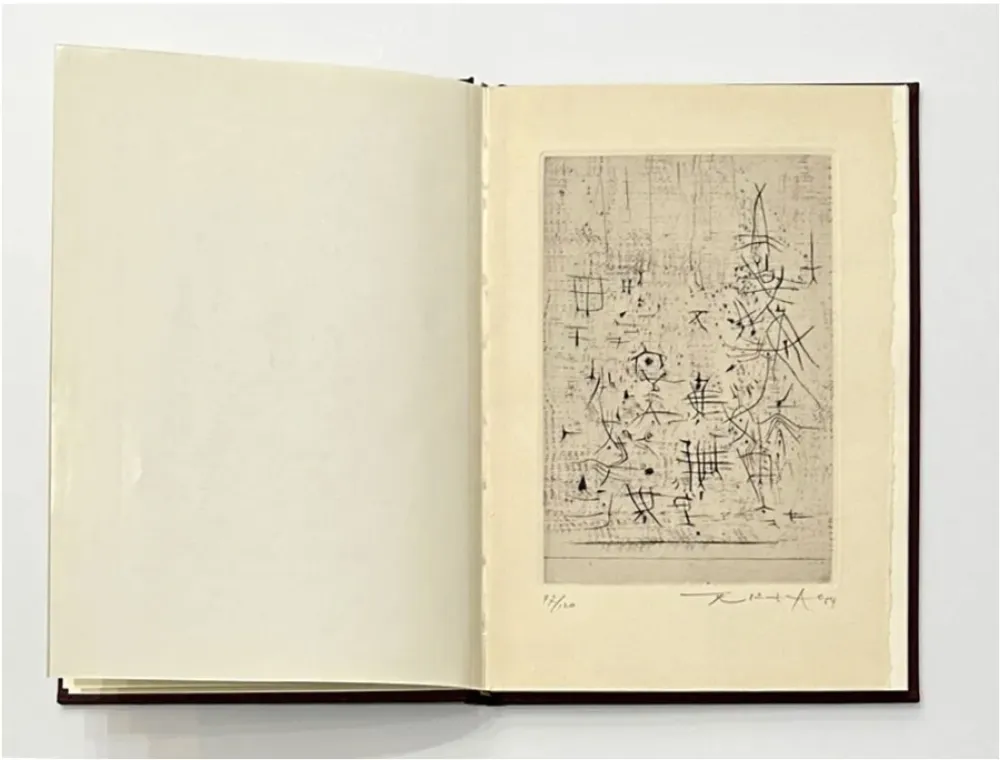 Illustrated Book Zao - Composition - Gravure signée