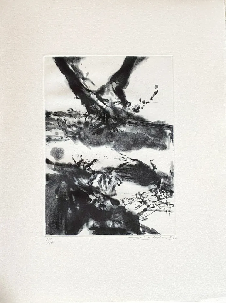 Etching And Aquatint Zao - Éclats