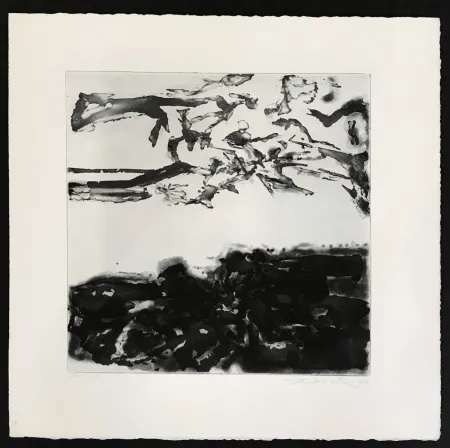 Etching And Aquatint Zao - Éloge des choses extrêmement légères (365)