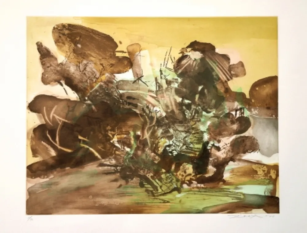 Etching Zao - ETCHING WITH AQUATINT - n° 262