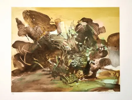 Etching Zao - ETCHING WITH AQUATINT - n° 262